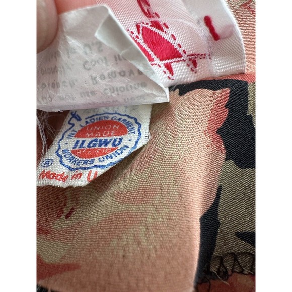 Scarlet  Made In USA and Pink Floral Garden Justine Dress - Picture 8 of 10